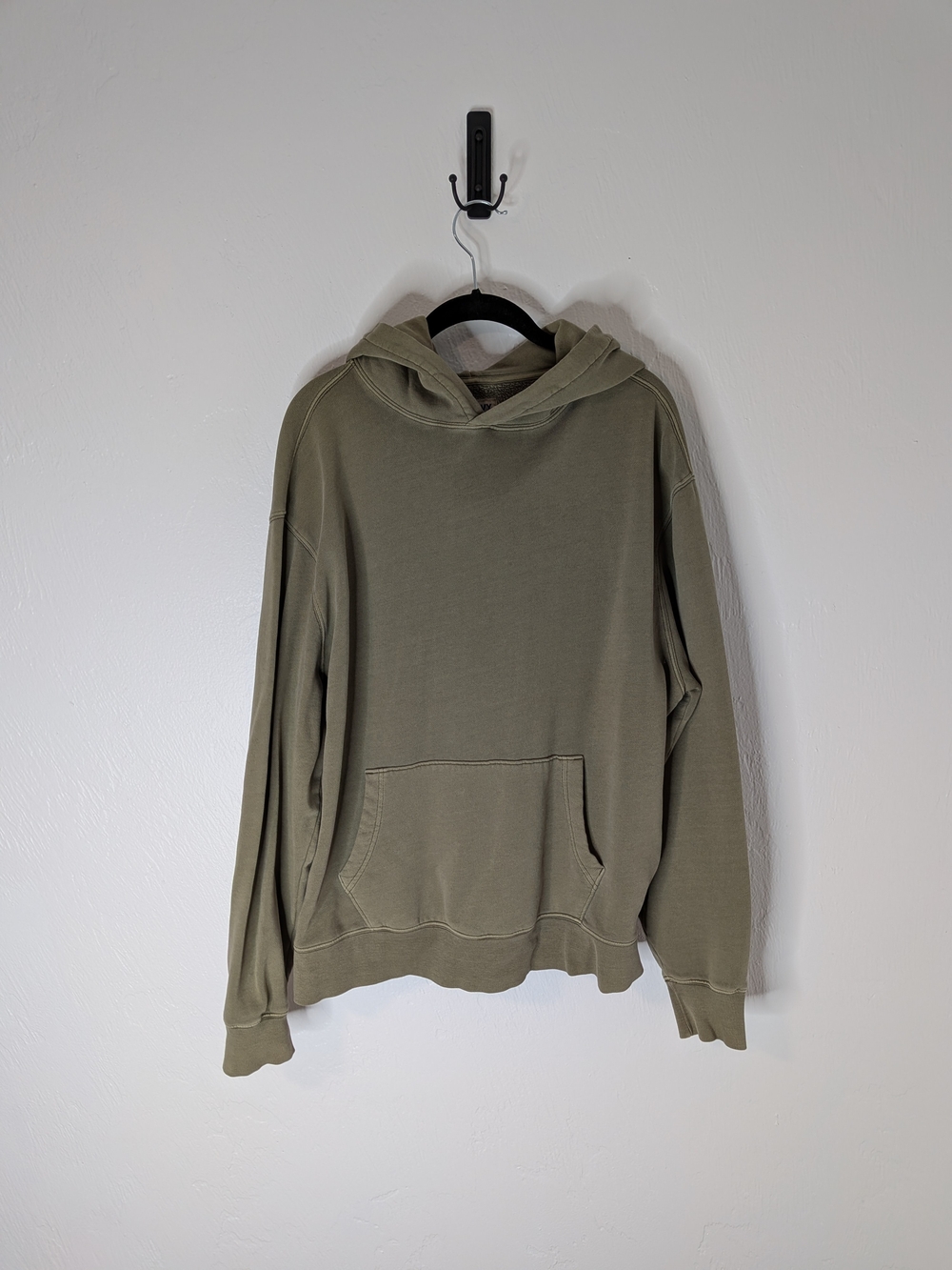 Old Navy Men's Olive Green Pullover Hoodie